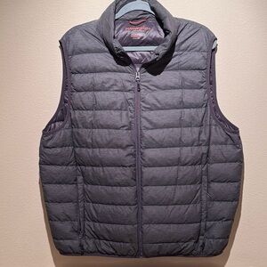 Hawke & Co Men's Charcoal Quilted Vest